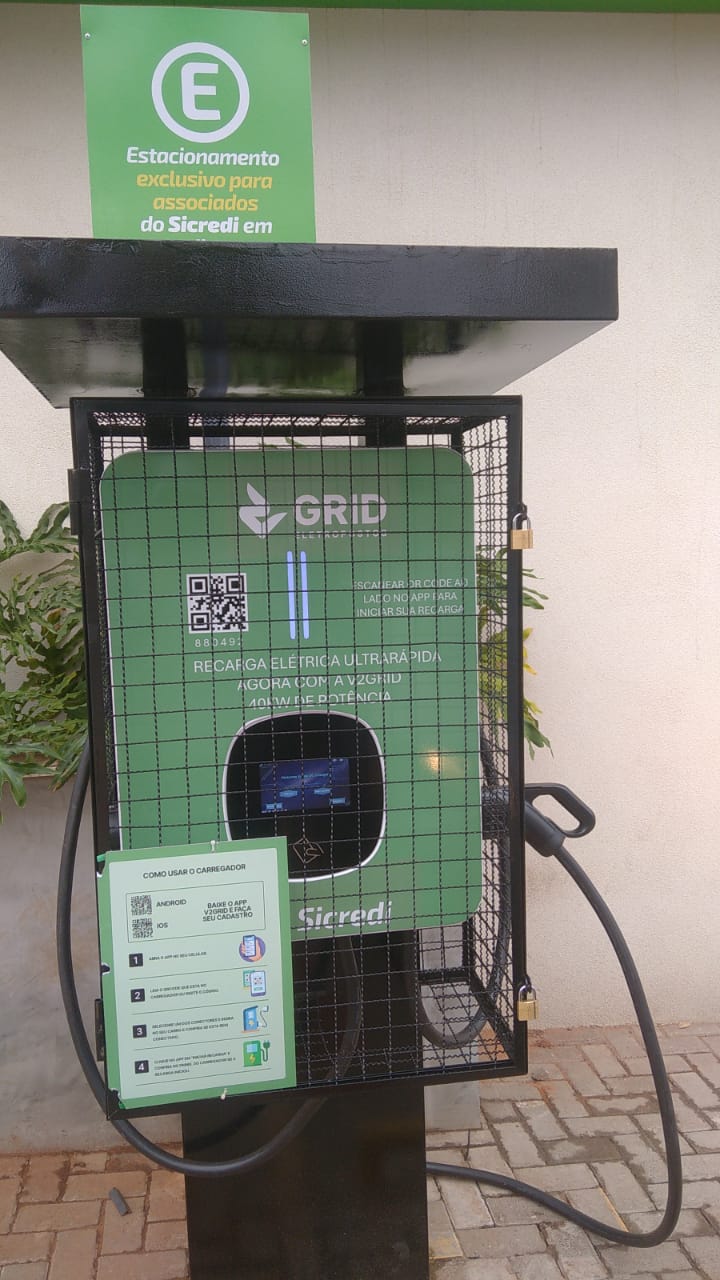Eletroposto V2GRID – Sicredi Altos Afonso